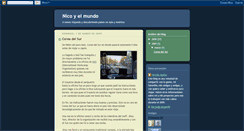 Desktop Screenshot of nicoyelmundo.blogspot.com