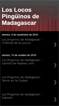 Mobile Screenshot of loslocospinguinosdemadagascar.blogspot.com