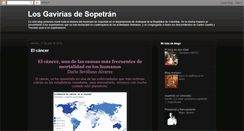 Desktop Screenshot of losgaviriasdesopetran.blogspot.com