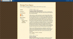 Desktop Screenshot of designyourspace.blogspot.com