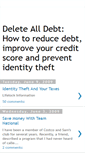 Mobile Screenshot of deletealldebt.blogspot.com