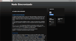 Desktop Screenshot of nadosincronizadoatusmanos.blogspot.com