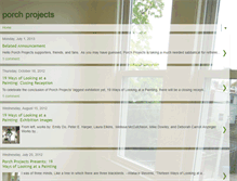 Tablet Screenshot of porchprojectsdc.blogspot.com