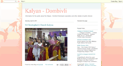 Desktop Screenshot of kalyandombivli.blogspot.com