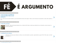 Tablet Screenshot of fe-argumento.blogspot.com