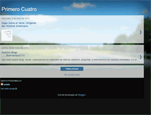 Tablet Screenshot of primerocuatro2011.blogspot.com