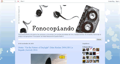 Desktop Screenshot of fonocopiando.blogspot.com