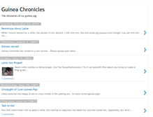 Tablet Screenshot of guinea-chronicles.blogspot.com