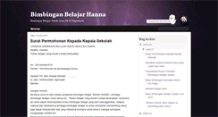 Desktop Screenshot of bimbel-hanna.blogspot.com