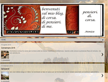 Tablet Screenshot of pensieridicorsa.blogspot.com