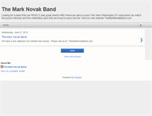 Tablet Screenshot of novakband.blogspot.com