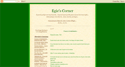 Desktop Screenshot of egiescorner.blogspot.com