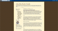 Desktop Screenshot of johnzibahardeefamily.blogspot.com