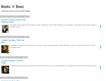 Tablet Screenshot of booksnbooz.blogspot.com