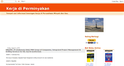 Desktop Screenshot of kerjadiperminyakan.blogspot.com