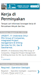 Mobile Screenshot of kerjadiperminyakan.blogspot.com