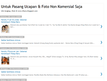 Tablet Screenshot of cuma-untuk-pasang-ucapan-nonkomersial.blogspot.com