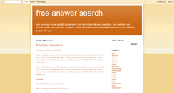 Desktop Screenshot of answerbazar.blogspot.com