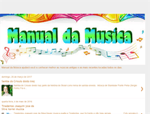 Tablet Screenshot of manualmusica.blogspot.com