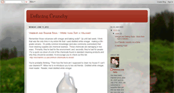 Desktop Screenshot of definingcrunchy.blogspot.com