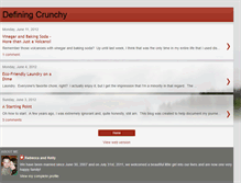 Tablet Screenshot of definingcrunchy.blogspot.com