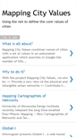 Mobile Screenshot of cityvalues.blogspot.com