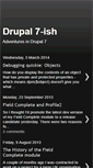 Mobile Screenshot of drupal7ish.blogspot.com