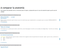 Tablet Screenshot of anatomia-comparada.blogspot.com