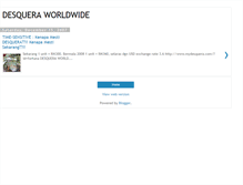 Tablet Screenshot of desqueraworldwide.blogspot.com