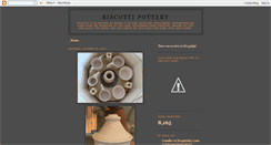 Desktop Screenshot of biscottipottery.blogspot.com