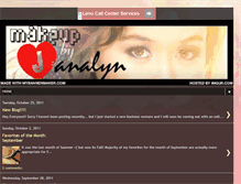 Tablet Screenshot of makeupbyjanalyn.blogspot.com