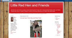 Desktop Screenshot of littleredhenandfriends.blogspot.com