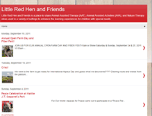 Tablet Screenshot of littleredhenandfriends.blogspot.com
