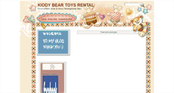 Desktop Screenshot of kiddybeartoysrental.blogspot.com