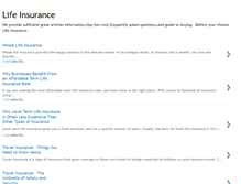 Tablet Screenshot of petlifeinsurance.blogspot.com