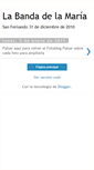 Mobile Screenshot of labandadelamaria.blogspot.com