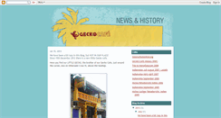 Desktop Screenshot of gecko-cafe.blogspot.com
