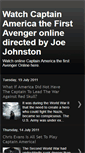 Mobile Screenshot of captainamericafirstavenger.blogspot.com