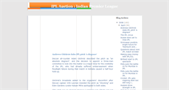 Desktop Screenshot of iplauction.blogspot.com