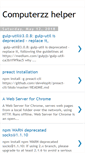 Mobile Screenshot of computerhelperzz.blogspot.com
