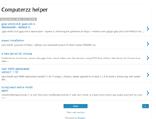 Tablet Screenshot of computerhelperzz.blogspot.com