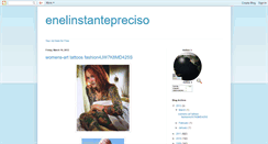 Desktop Screenshot of enelinstantepreciso.blogspot.com
