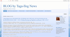 Desktop Screenshot of blog-by-taga-ilog-news.blogspot.com