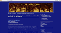 Desktop Screenshot of inthegoldenwood.blogspot.com