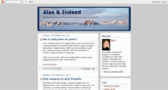 Desktop Screenshot of alasnindeed.blogspot.com