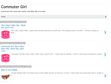 Tablet Screenshot of commutergrl.blogspot.com