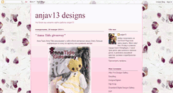 Desktop Screenshot of anjav13designs.blogspot.com