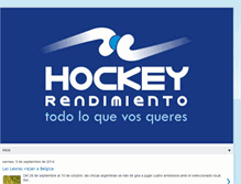 Tablet Screenshot of hockeyrendimiento.blogspot.com