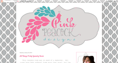 Desktop Screenshot of beckypinkpeacock.blogspot.com