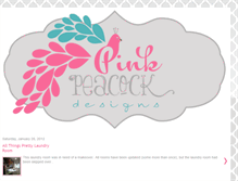 Tablet Screenshot of beckypinkpeacock.blogspot.com